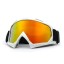 Lyžařské větruodolné brýle s ochranou UV400 se zrcadlovým filtrem Zrcadlové brýle na lyže a snowboard proti zamlžení 18,5 x 5,7 cm 3