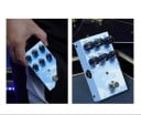 M-VAVE Digital Reverb Pedal für E-Gitarre Hellblau Effektpedal mit 9 Hallmodi und Steuerung für Decay, Mix und Level 2