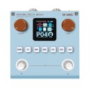 M-VAVE multifunkčný efektový pedál pre gitaru a basgitaru Vestavaná batéria 80 presetov 6 modulov skreslenia modulácie delay reverb EQ 5