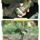M18 Simulation Hand Grenade 10 x 5 cm Children's Action Toy with Safety Mechanism for Gel Balls Tactical Game Prop without Filling 4