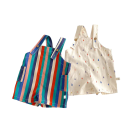 Macacão unissexo para crianças com bolsos em padrão de bolinhas Bege macacão de primavera com botões Macacão confortável e moderno 3