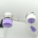 Macchina da cucire portatile per casa 202 Mini con luce e pedale a pedale Macchina da cucire manuale Plastica Acciaio inossidabile Accessori per cucire 20x19x10 cm 3