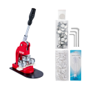 Macchina per la produzione di spille da 75 mm e 500 bottoni 3