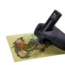 Macchina per tatuaggi rotativa wireless 12 cm 8 V 8500 Rpm 1000 giri/min Lunghezza corsa 4,2 mm Ricarica USB-C 1500 mAh Professionale 2