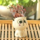 Maceta decorativa con forma de gato 7