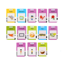 Machine de lecture interactive avec cartes parlantes 224 pièces Kit éducatif préscolaire avec sons d'animaux, d'objets et de transports Développement du langage et de la cognition 2