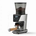 Macina caffè automatica BioloMix 30 gradi di macinatura Antistatico Timer Serbatoio trasparente per chicchi Nero Per espresso e americano 1