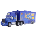 Mack Hauler és Kék Villám McQueen Disney Pixar Verdák 2 3 Teherautó és Versenyautó Fém Modell Játék Gyűjthető Készlet 3