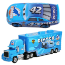 Mack Hauler och Cal Weathers Disney Pixar Bilar 2 3 Lastbil och racerbil Metallmodellleksaker för barn Samlarsamling 2