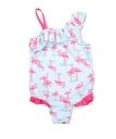 Mädchen Einteiler - Flamingos 1