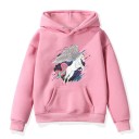 Mädchen-Sweatshirt mit Einhorn 3