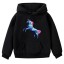 Mädchen-Sweatshirt mit Einhorn 1