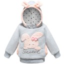 Mädchen-Sweatshirt mit Hase 6