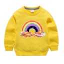 Mädchen-Sweatshirt mit Pailletten L558 40