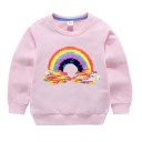 Mädchen-Sweatshirt mit Pailletten L558 31