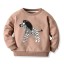 Mädchen-Sweatshirt mit Zebra 5