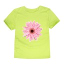 Mädchen-T-Shirt mit Blumendruck J3489 11