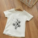 Mädchen-T-Shirt mit einer Blume 5