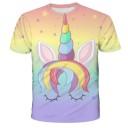 Mädchen-T-Shirt mit Einhorn B1469 10