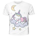 Mädchen-T-Shirt mit Einhorn B1469 6