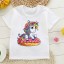 Mädchen-T-Shirt mit Einhorn B1499 9