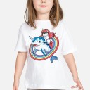 Mädchen-T-Shirt mit Einhorn B1499 11