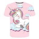 Mädchen-T-Shirt mit Einhorn B1521 1