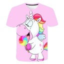 Mädchen-T-Shirt mit Einhorn B1521 2