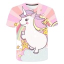 Mädchen-T-Shirt mit Einhorn B1521 9