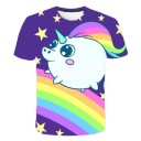 Mädchen-T-Shirt mit Einhorn B1521 6