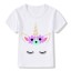 Mädchen-T-Shirt mit Einhorn B1545 5