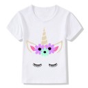 Mädchen-T-Shirt mit Einhorn B1545 5