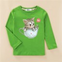 Mädchen-T-Shirt mit langen Ärmeln T2554 14