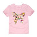 Mädchen-T-Shirt mit Schmetterling J3290 14