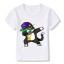 Mädchen-T-Shirt - Tiere mit Mütze J623 5