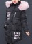 Mädchen-Winterjacke mit Fell J1290 3