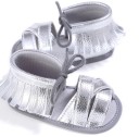 Mädchensandalen mit Fransen 7