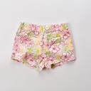 Mädchenshorts mit Blumen J614 8