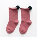 Mädchensocken mit Bommel 8