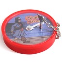 Magische piratenzwaard 5,5 cm Illusie truc schijf met doorsteekzwaard voor kinderen Leuk goochelaccessoire met ketting 5