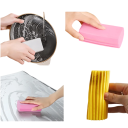Magische PVA-spons voor het reinigen van stof op jaloezieën, glas, leuningen, groeven en badkamers. Sterke waterabsorptie, herbruikbare spons. 4