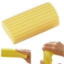 Magische PVA-spons voor het reinigen van stof op jaloezieën, glas, leuningen, groeven en badkamers. Sterke waterabsorptie, herbruikbare spons. 7