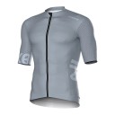 Maglia sportiva da ciclismo da uomo con maniche corte e zip con 3 tasche posteriori per ciclismo, sport e attività all'aperto 4