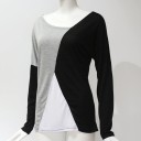 Maglietta colorata da donna con maniche lunghe 10