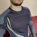 Maglietta compressiva da uomo F1752 4