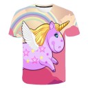 Maglietta da ragazza con unicorno B1521 3