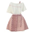 Maglietta e gonna da donna B1049 1