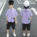 Maglietta e pantaloni corti da bambino L1605 1