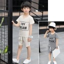 Maglietta e pantaloni corti da bambino L1607 4