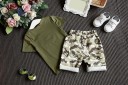 Maglietta e pantaloni corti da bambino L1655 2